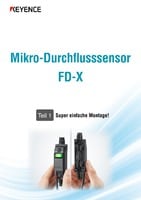 Mikro-Durchflusssensor FD-X Vol.1