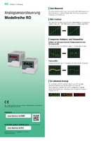 Modellreihe RD Analogsensorsteuerung Katalog