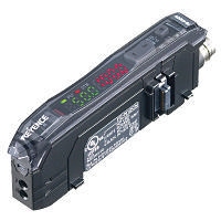 FS-N12CP - Lichtleiter-Messverstärker, Ausführung mit M8-Stecker, Erweiterungseinheit, PNP