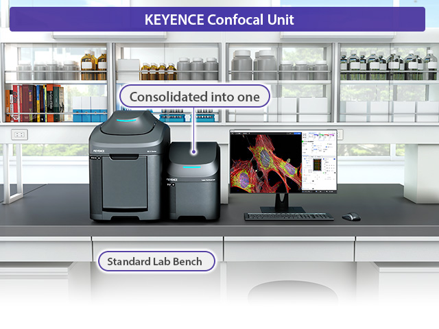 KEYENCE Confocal Unit