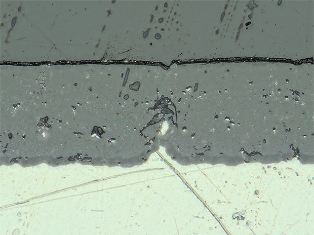VHX-E500, 1000×, Koaxialbeleuchtung, ohne optischen Schatteneffekt-Modus