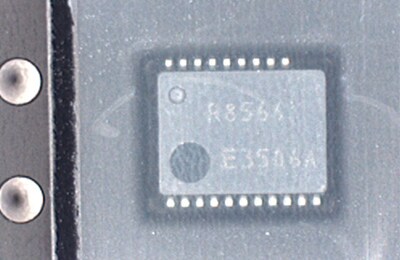 Monochromkamerabild: Rote Beleuchtung