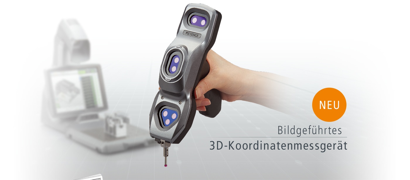 NEU Bildgeführtes 3D-Koordinatenmessgerät