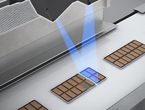 Prüfung von Schokoladenriegeln