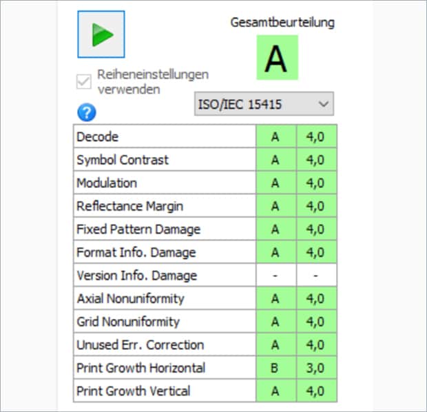 Code-Überprüfungsfunktion