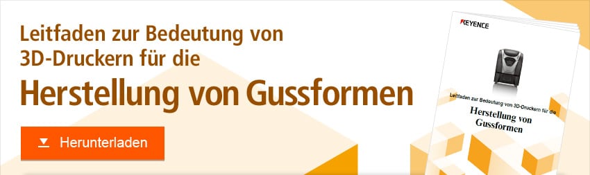 Leitfaden zur Bedeutung von 3D-Druckern für die Herstellung von Gussformen. Herunterladen