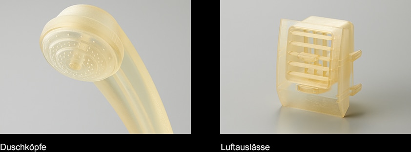 Duschköpfe Luftauslässe