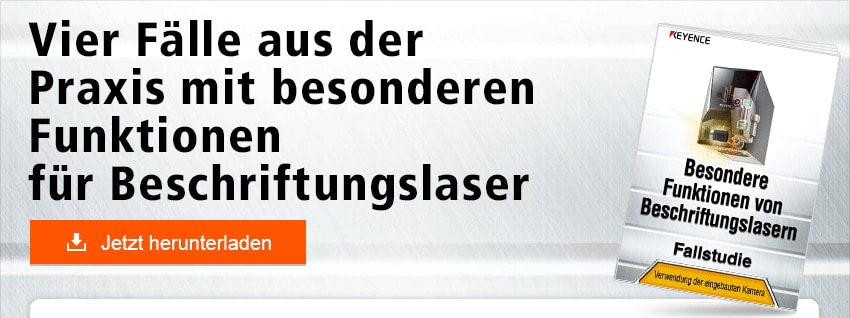 Vier Fälle aus der Praxis mit besonderen Funktionen für Beschriftungslaser