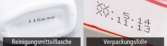 Reinigungsmittelflasche/Verpackungsfolie