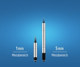 1mm Messbereich / 5mm Messbereich