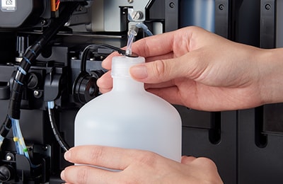 Verbundenes Kartuschen-Entleeren