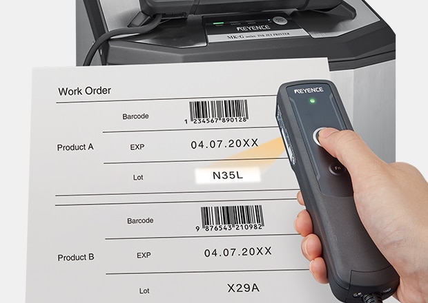 Scann von Bildern mit der Smart-Assist-Kamera