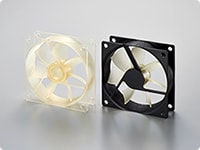 Lüftermotor (der schwarze Teil ist gefärbt)