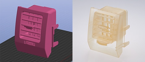 Sogar ganze Baugruppen können gedruckt werden. 