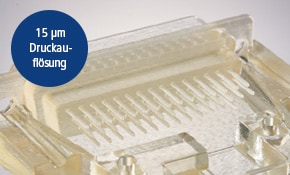 15 μm Druckauflösung 