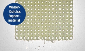 Wasserlösliches Supportmaterial 