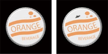 Produkttyp und Verschmutzungen können gleichzeitig überprüft werden