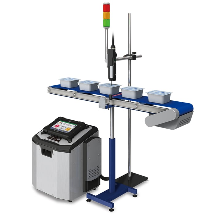 DRUCKEN MIT EINEM KOMPAKTEN BANDFÖRDERER