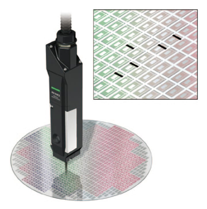 DRUCKEN AUF DEFEKTEN CHIPS ZUM TESTEN VON WAFERN