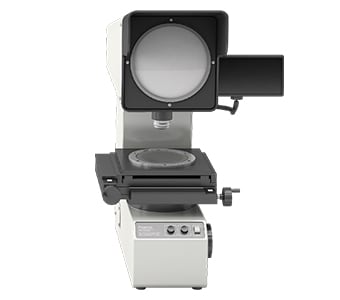 Herausforderung bei der Messung der Form von abgerundeten Unterkopfformen mit einem Profilprojektor