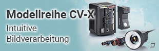 Modellreihe CV-X - Einfache Konfiguration, Unterstützung für 13 Sprachen Weltweit anerkanntes Bildverarbeitungssystem
