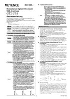 GT2-UB1 Betriebsanleitungen