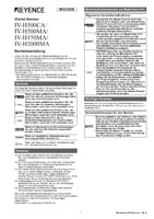 Modellreihe IV-H Betriebsanleitungen