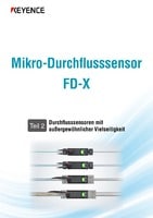 Mikro-Durchflusssensor FD-X Vol.2