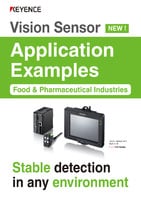 Vision Sensor Application Examples [Food & Pharmaceutical Industries]