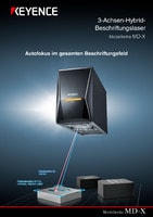 Modellreihe MD-X 3-Achsen-Hybrid-Beschriftungslaser Katalog