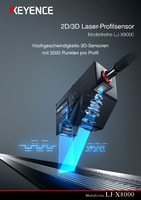 Modellreihe LJ-X8000 2D/3D Laser-Profilsensor Katalog