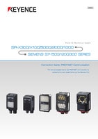Modellreihe SR-X300/X100/5000/2000/1000 SIEMENS-MODELLREIHE S7-1500/1200/300 Anschlussleitfaden: PROFINET-Kommunikation