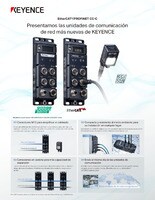 EtherCAT®/PROFINET CC-C Introducing KEYENCE’s Newest Network Communication Units Leaflet