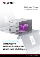 Modellreihe FP-1000 UV-Laser Coder Katalog