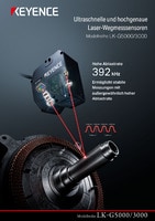 Modellreihe LK-G5000/3000 Ultraschnelle und hochgenaue Laser-Wegmesssensoren Katalog