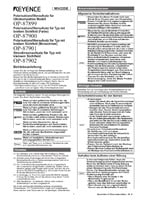 OP-87899/87900/87901/87902 Betriebsanleitung