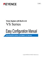 VS Series Easy Setup Guide EtherNet/IP® Edition (SYSMAC CJ Series)