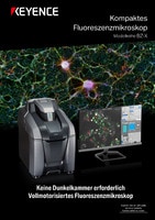 Modellreihe BZ-X Kompaktes Fluoreszenzmikroskop Katalog