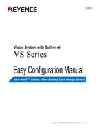 VS Series Easy Setup Guide EtherNet/IP™ Edition (Allen-Bradley ControlLogix Series)
