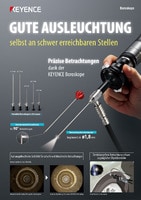 Modellreihe VHX Boroskop-Objektiv Prospekt