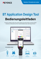 BT Application Design Tool Bedienungsleitfaden [Mobiler Etikettendrucker]