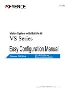 VS Series Easy Setup Guide Ethernet PLC Link (MELSEC Q Series Ethernet Interface Unit)