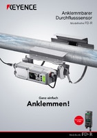 Modellreihe FD-R Anklemmbarer Durchflusssensor Katalog