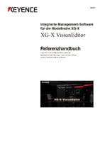 Modellreihe XG-X XG-X VisionEditor Referenzhandbuch