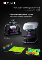 Modellreihe VK-X4000 3D Laserscanning-Mikroskop Katalog