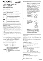 SR-600 Betriebsanleitungen (Französisch)