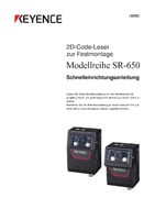 Modellreihe SR-650 Leitfaden zur einfachen Einrichtung (Deutsch)