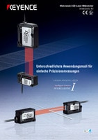 Modellreihe IG Mehrzweck-CCD-Laser- Mikrometer Katalog
