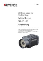 Modellreihe SR-D100 Leitfaden zur einfachen Einrichtung (Deutsch)