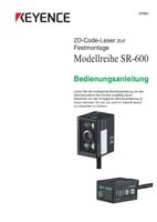 Modellreihe SR-600 Benutzerhandbuch (Deutsch)